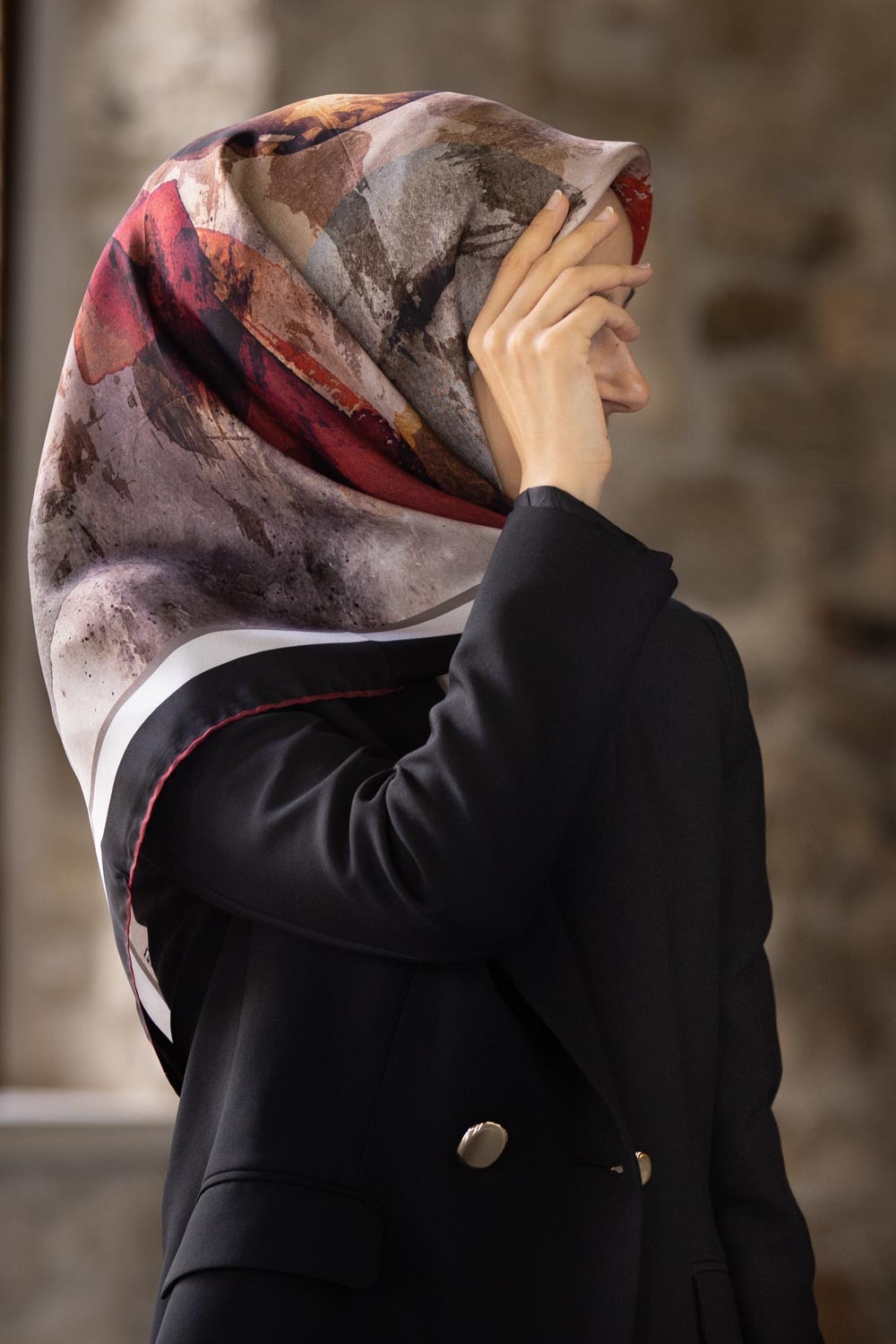 Vissona%20Twill%20İpek%20Eşarp